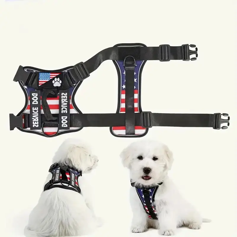 Dog Harness And Leash Set- Escape-Proof- No-Pull Dog Vest/ Harness with Reflective Leash - Image 5