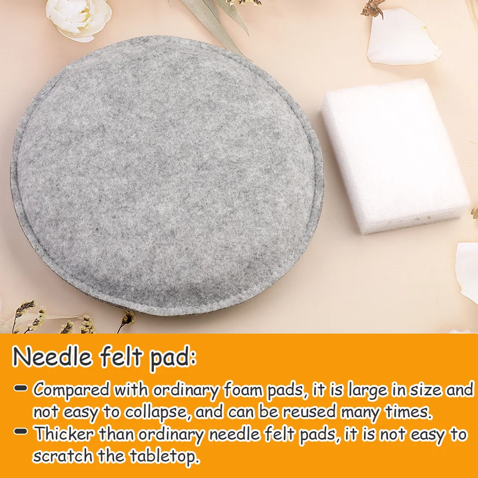 1PC Needle Felting Pad- Wear-Resistant Mat for Felting - Image 4