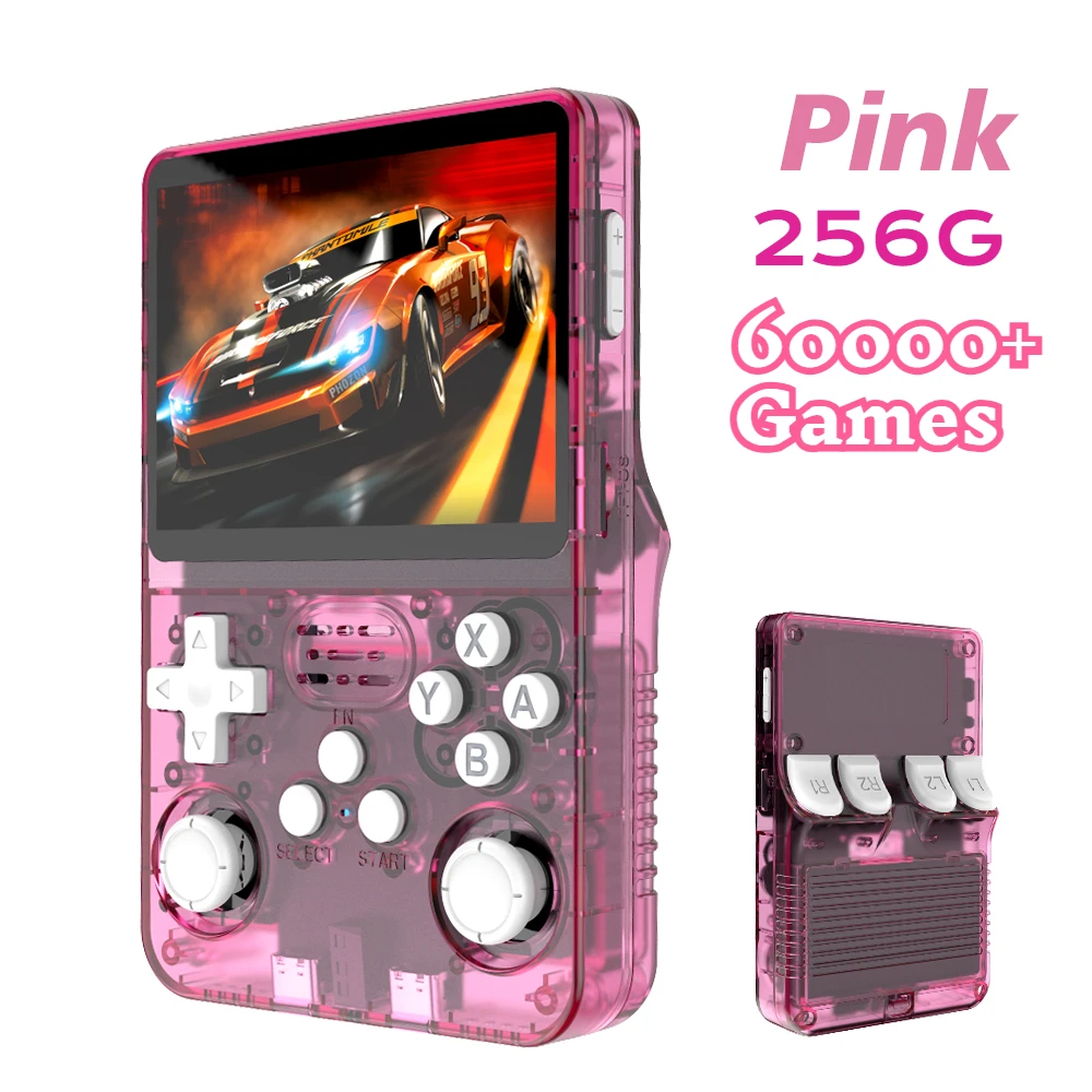 R36S Retro Handheld Game Console- Linux System- 3.5 Inch IPS Portable Pocket Player- 64GB Video Gaming - Image 2