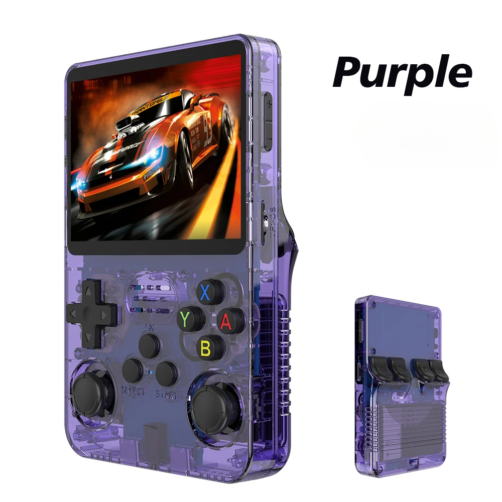 R36S Retro Handheld Game Console- Linux System- 3.5 Inch IPS Portable Pocket Player- 64GB Video Gaming - Image 12