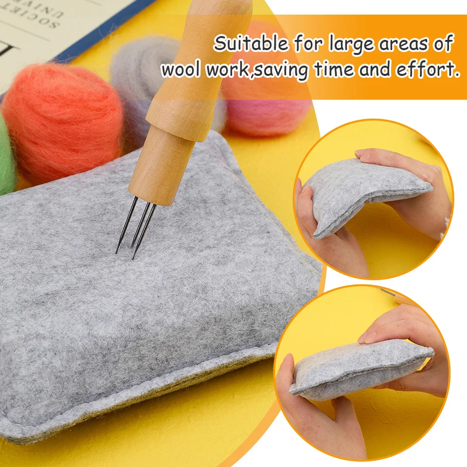 1PC Needle Felting Pad- Wear-Resistant Mat for Felting - Image 5
