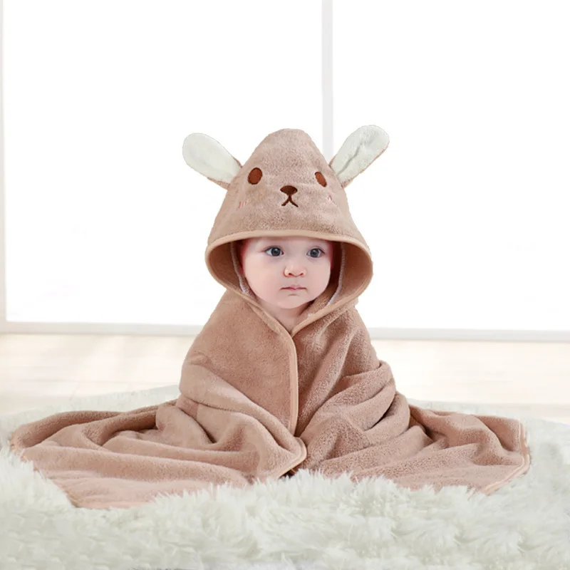 Blanket/Bathrobe Baby Wrap- Warm Fleece Blanket- 1 to 3 years - Image 13