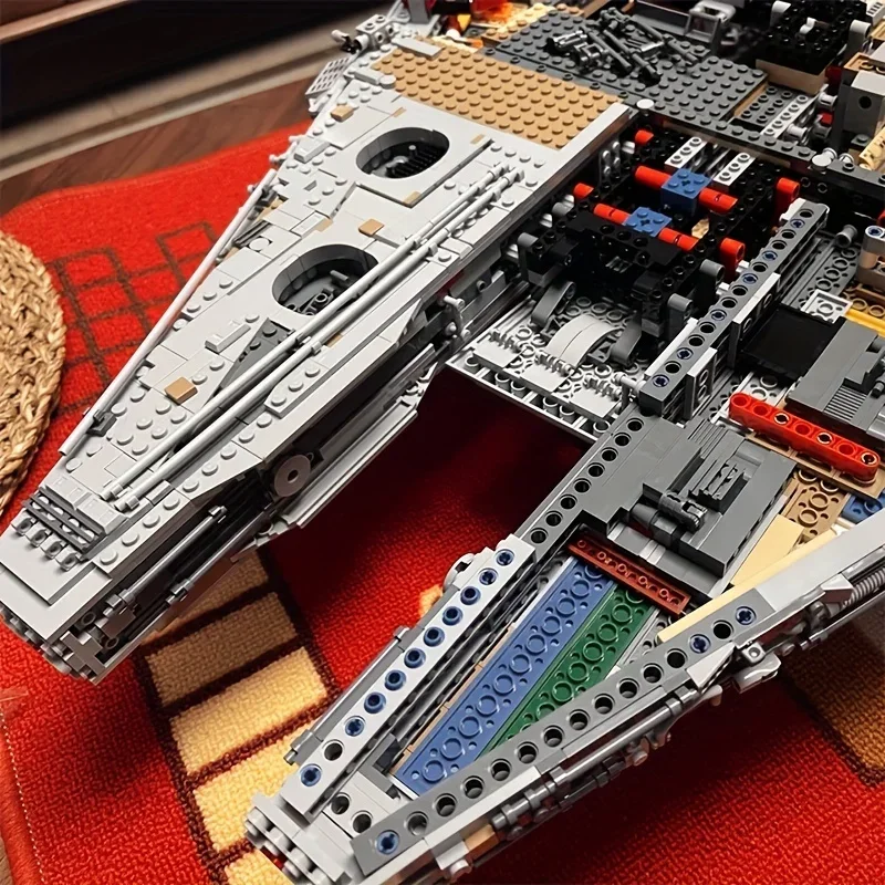 8445 PCS Millennium Falcon- DIY Building Blocks/Puzzle Set-14+ - Image 2