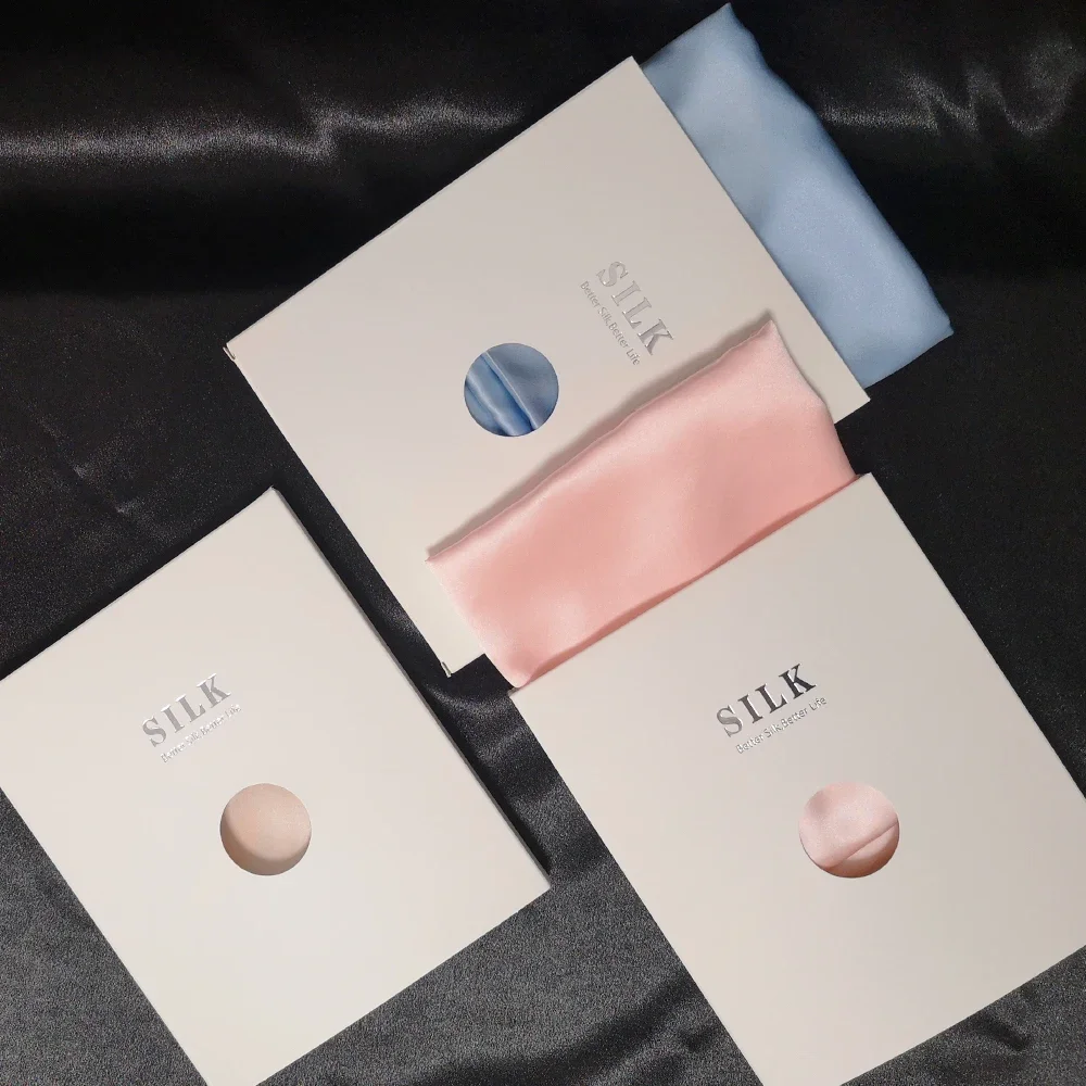 100% Natural Mulberry Silk Pillowcase- Hidden Zipper- Double-sided Pure Silk- Soft and Cool to the Touch- Many Sizes and Colors