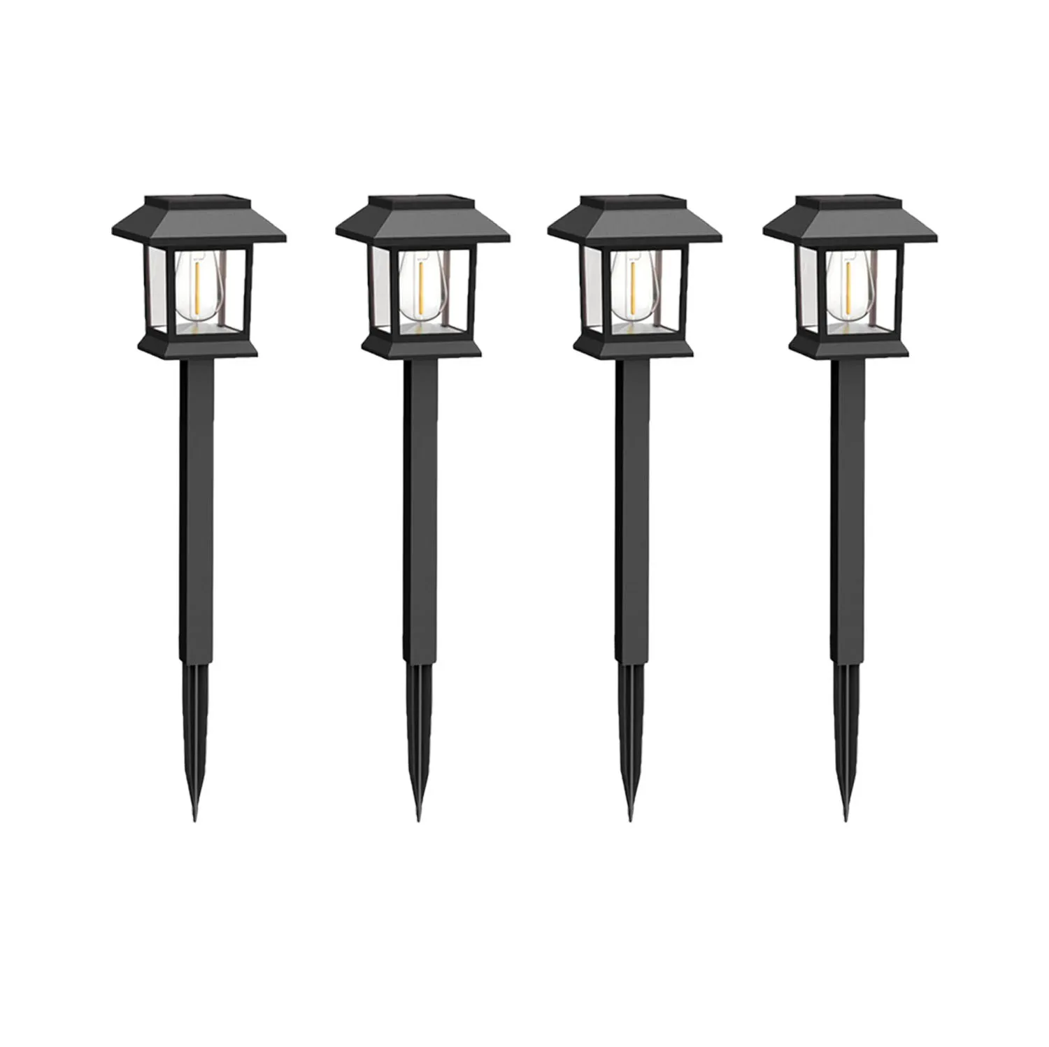 Solar Lights- 1/2/4/6 Pieces- Waterproof- Garden Decoration- Lawn, Yard, Path - Image 7