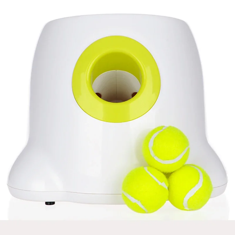 Dog Toy Tennis Ball Launcher- Automatic Throwing Machine- 3/6/9m Emission with 3 Balls- Dog Training - Image 2