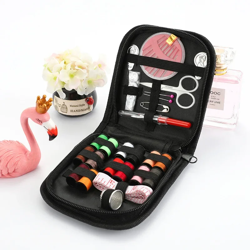 Complete Sewing Kit- Threads, Needles, Scissors, Tape Measure, Buttons- Sewing Tool Set - Image 8