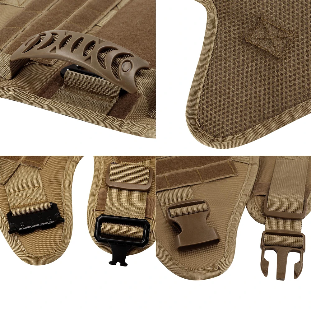 Military Large Dog Harness- Training Vest- Harness for Hunting- Sizes Small, Medium, Large, Extra Large - Image 4