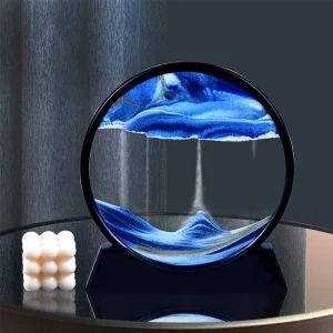 3D Moving Sand Art- Liquid Hourglass- Flowing Sand Sand Scape Painting (different sizes and different colors)