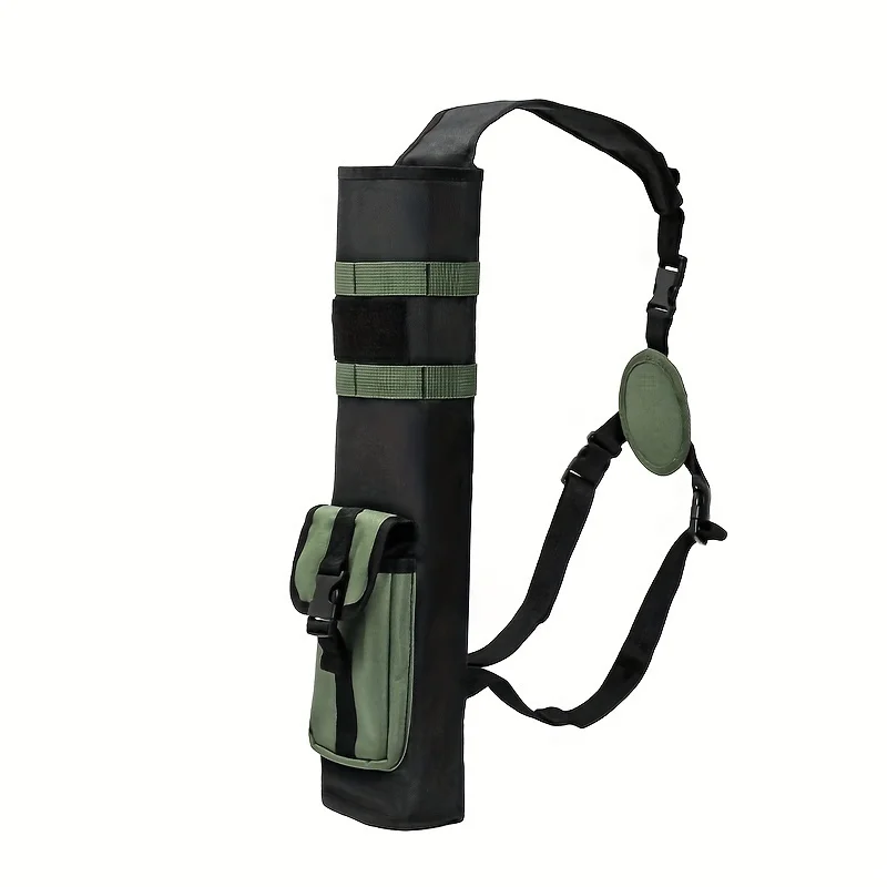Archery Lightweight Back Arrow Quiver- Dual Use- Foldable, Compact- Hip Arrows Bag with Molle System - Image 7