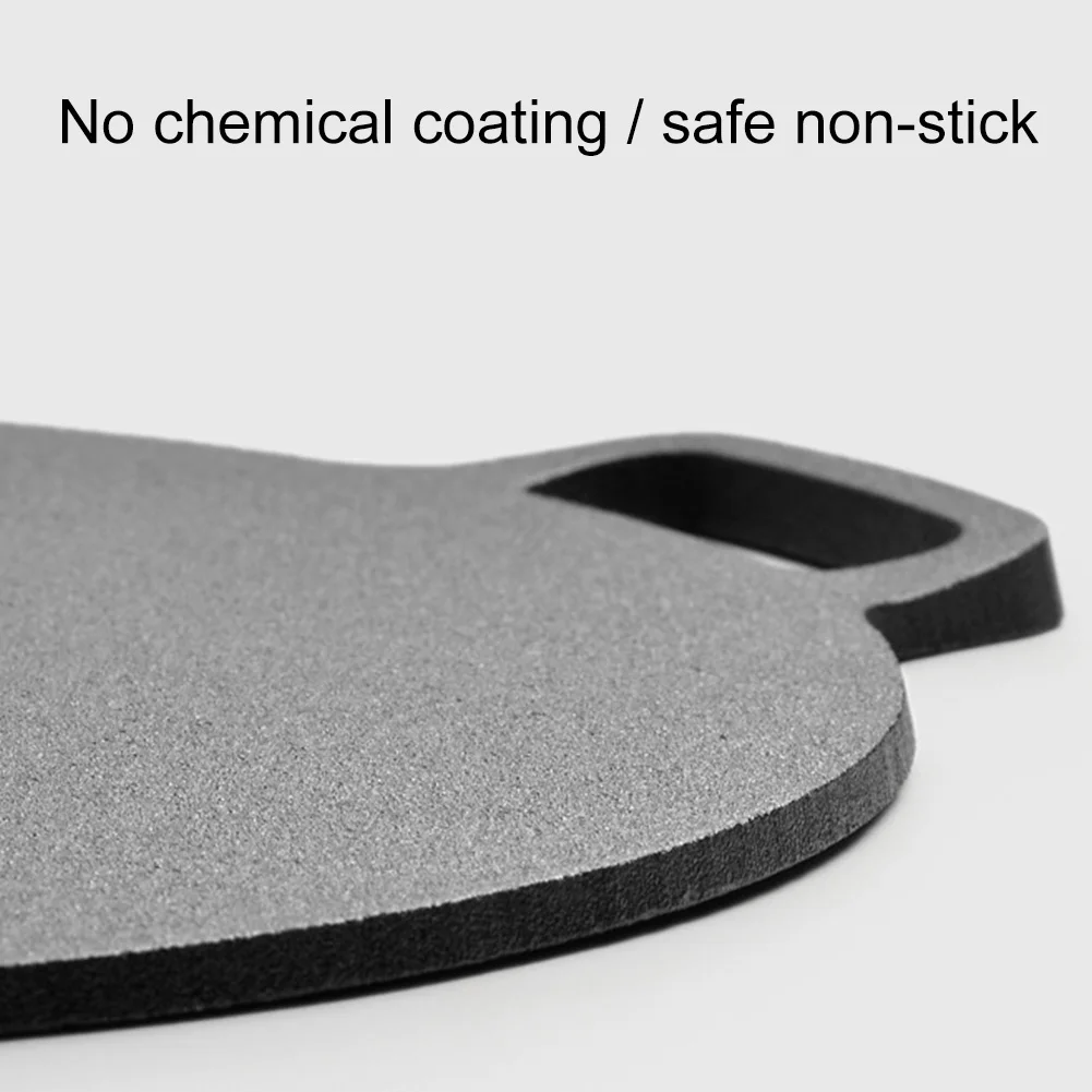 10.2/11/11.8/12.6/13.4 Inch Cast Iron Grill Pan with Handle- BBQ Griddle- Non Stick Cast Iron- Korean Barbecue Grill Pan - Image 5