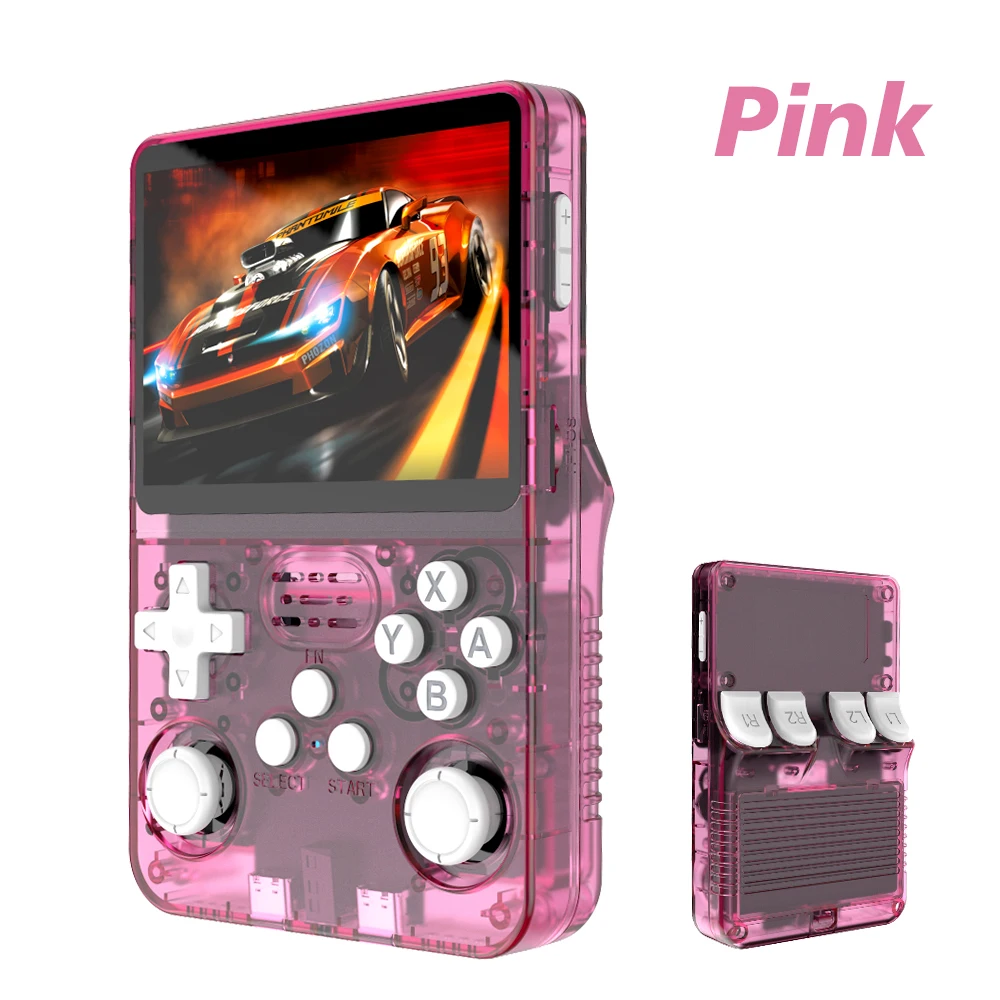 R36S Retro Handheld Game Console- Linux System- 3.5 Inch IPS Portable Pocket Player- 64GB Video Gaming - Image 8