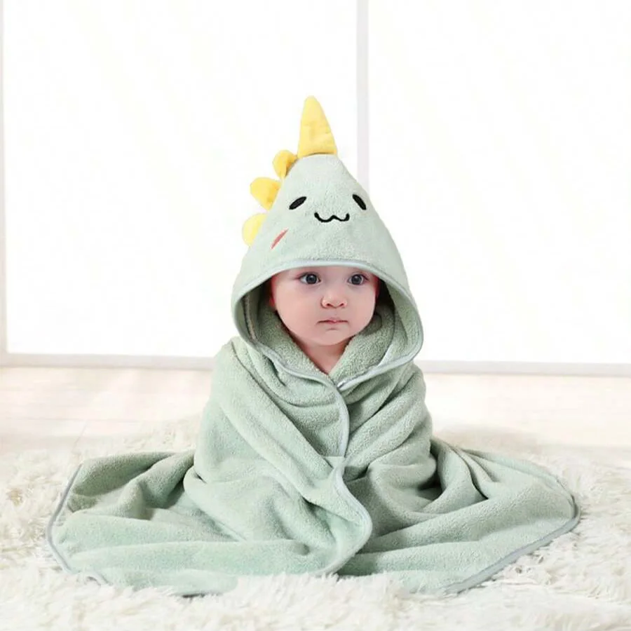 Blanket/Bathrobe Baby Wrap- Warm Fleece Blanket- 1 to 3 years - Image 2