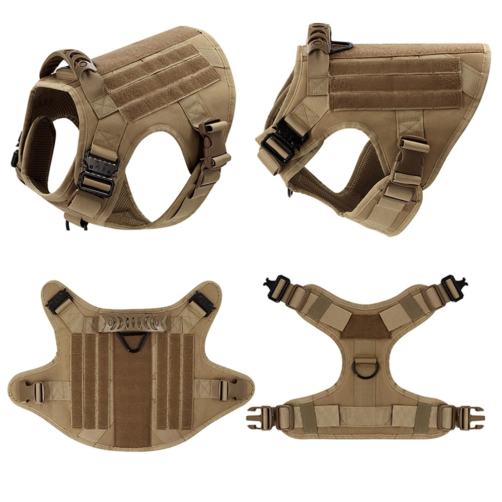 Military Large Dog Harness- Training Vest- Harness for Hunting- Sizes Small, Medium, Large, Extra Large - Image 3