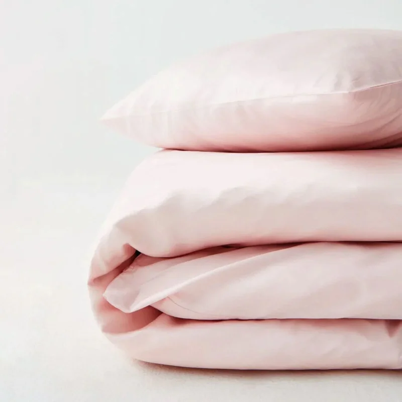 3-pcs Lyocell Bamboo Fiber Duvet Cover and Pillowcase Set- Smooth and Silky- Luxury Solid Color Bedding (no Sheets)- Many Colors and Sizes - Image 5